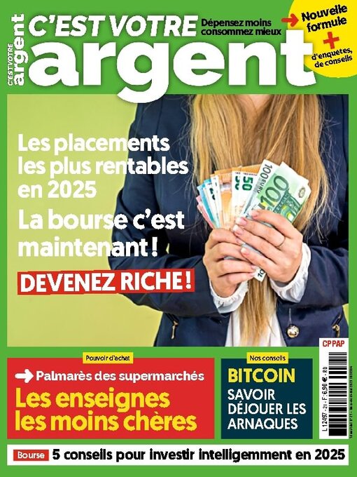 Title details for C'EST VOTRE ARGENT by Entreprendre SA - Available